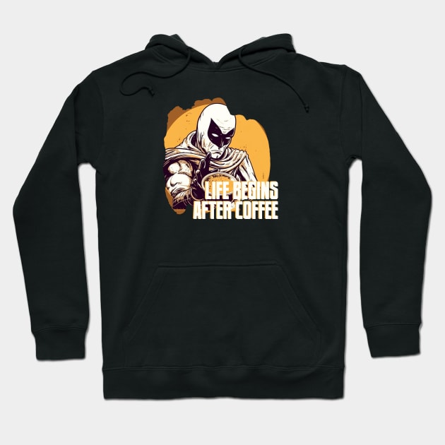 Life Begins After Coffee Hoodie by Pixy Official